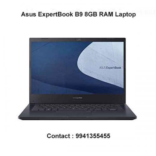 Asus ExpertBook B9 8GB RAM Laptop Price in chennai, tamilandu, Hyderabad, telangana