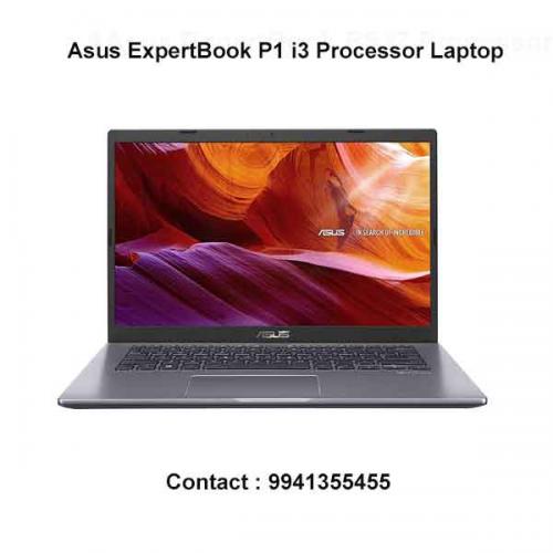 Asus ExpertBook P1 i3 Processor Laptop price in hyderabad, telangana, nellore, vizag, bangalore