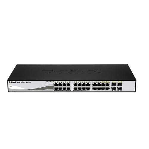 D Link DGS 1210 28 Port Gigabit Smart Switch price in hyderabad, telangana, nellore, vizag, bangalore