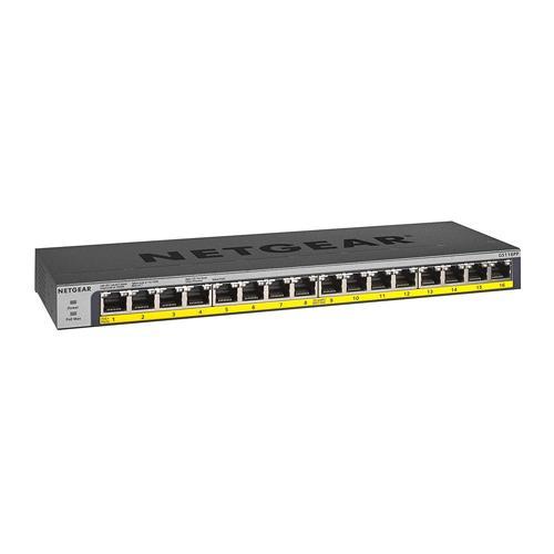 NETGEAR GS116PP Ethernet Unmanaged PoE Switch price in hyderabad, telangana, nellore, vizag, bangalore