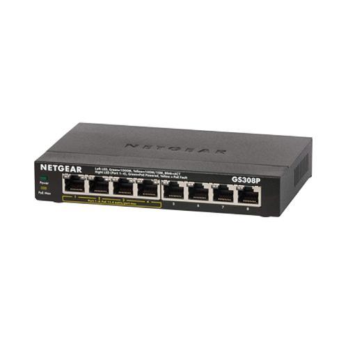 Netgear GS308P 8 Port Gigabit Ethernet Switch Price in chennai, tamilandu, Hyderabad, telangana